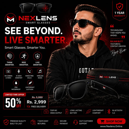 Smart Glasees Nexlens (A.I.M.E.T.A) Limited Edition